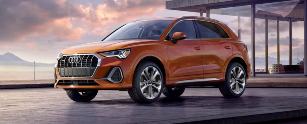 2021 Audi Q3 with new exterior