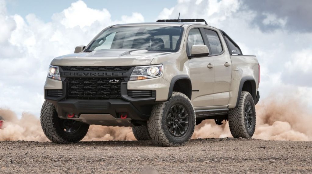 2021 Chevy Colorado new exterior design