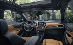 2021 Chevy Equinox Dashboard and Infotainment