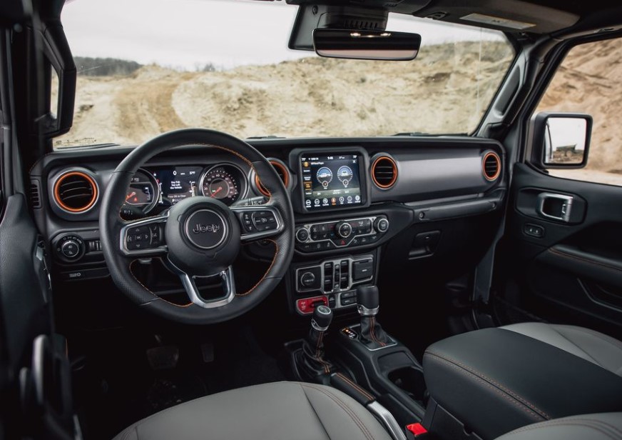 2021 Jeep Gladiator new interior design