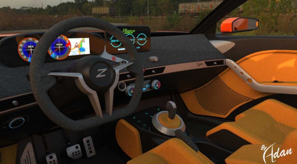 2021 Nissan 400Z with new interior concept