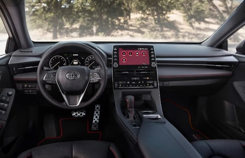 2021 Toyota Avalon navigation and infotaiment