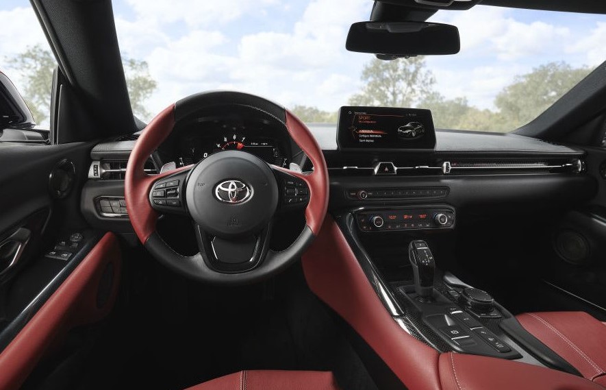 2021 Toyota Supra Navigation and Infotainment