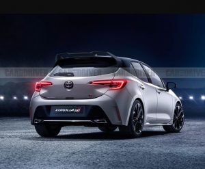 2022 Toyota GR Corolla with new exterior concept